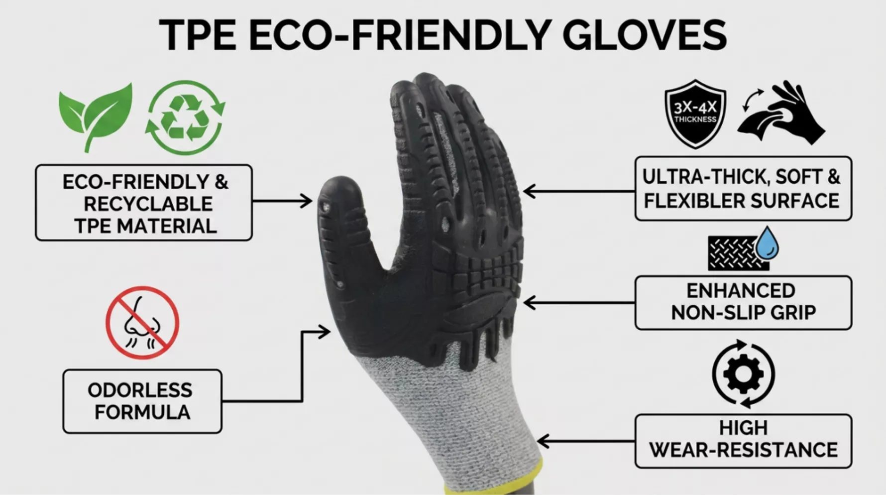 TPE eco-friendly gloves TPE eco-friendly gloves